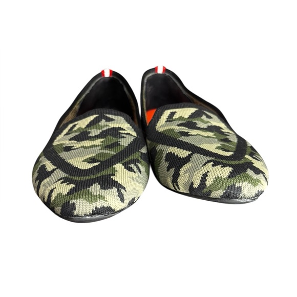 Birdies x Judy The Blackbird Camouflage Washable Knit Point-toe Loafers Size 9.5 - Picture 2 of 8
